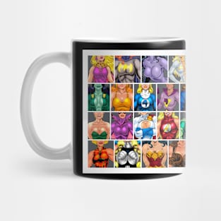 ABC's of Superheroines Mug